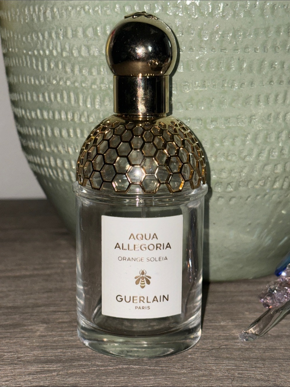 GUERLAIN Gold & Clear Aqua Allegoria Orange Soleia Bottle